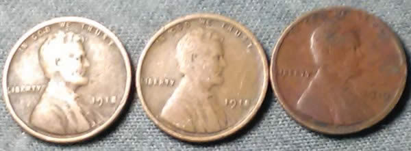 One-Foreign-Cent,-25-Canadian-Cents,-And-34-Wheat-Cents-Found-CRH